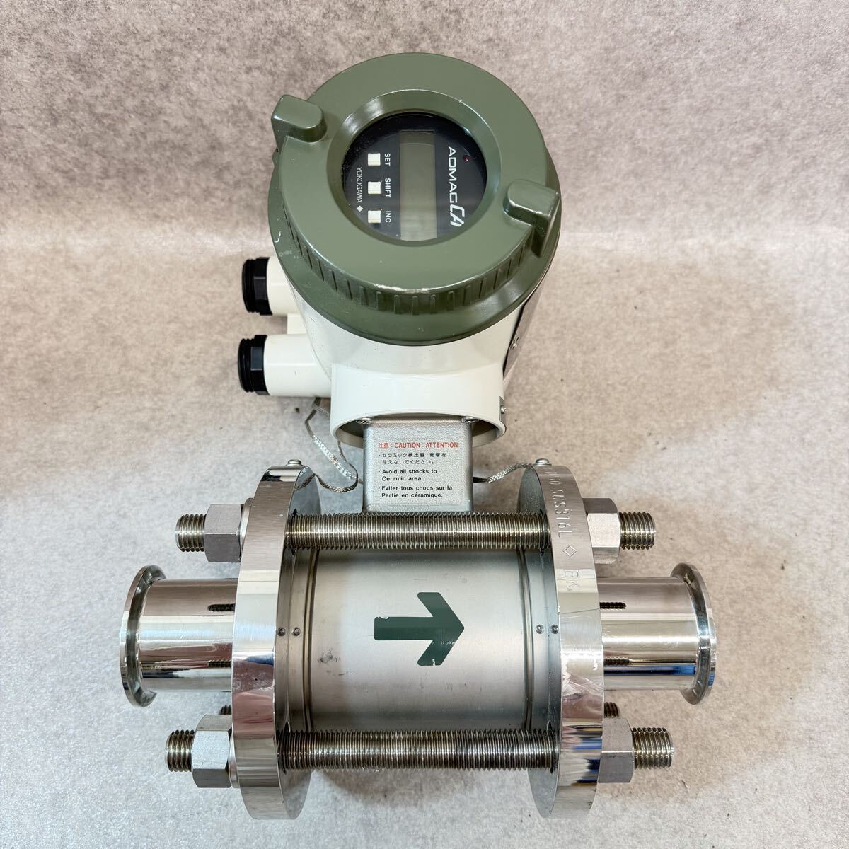 Yokogawa ADMAG CA205SG Capacitive Electromagnetic Flowmeter [e1233183274]