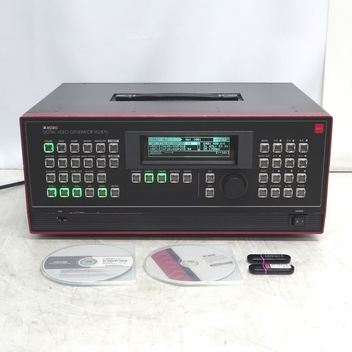 Astro VG-876 Digital Video Signal Generator 4K with 4 Output Boards [e1233661179]