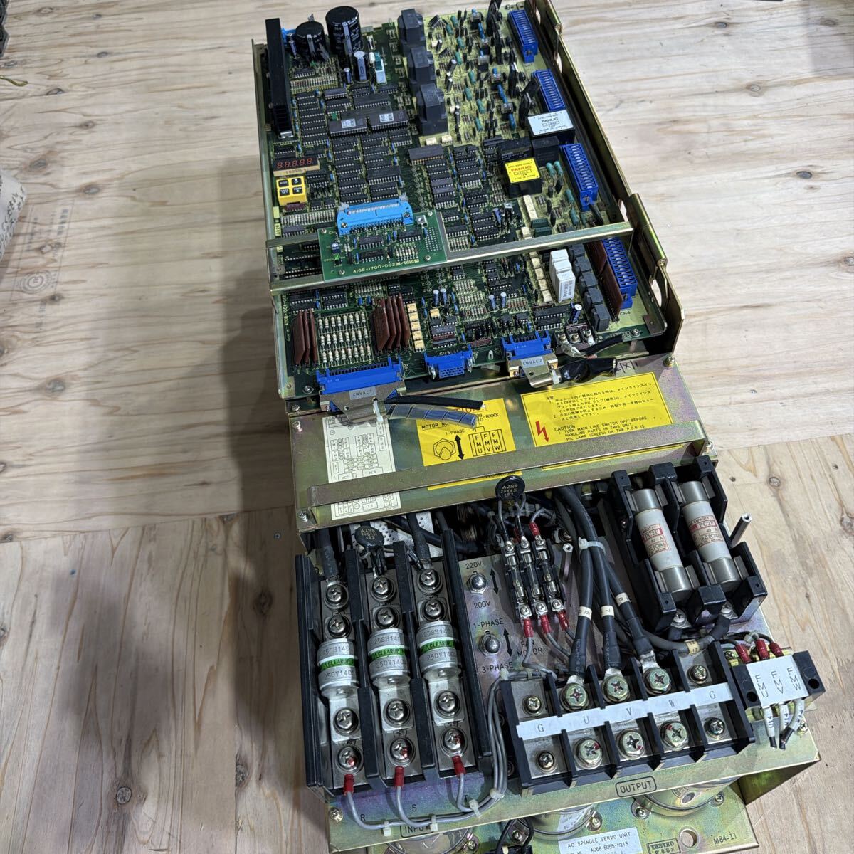 FANUC A06B-6055-H218 AC Spindle Servo Unit [j1234559692]
