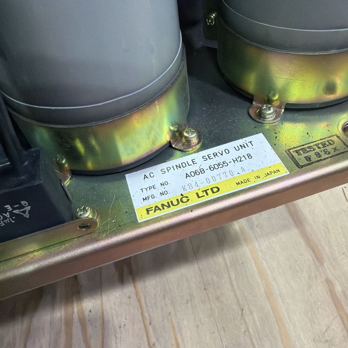FANUC A06B-6055-H218 AC Spindle Servo Unit [j1234559692]