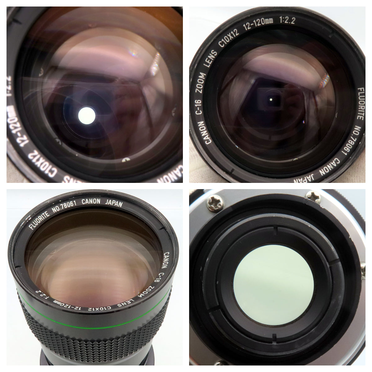 Canon C-16 ZOOM LENS C10x12 12-120mm F2.2 Fluorite ARRI B Mount [g1235010479]