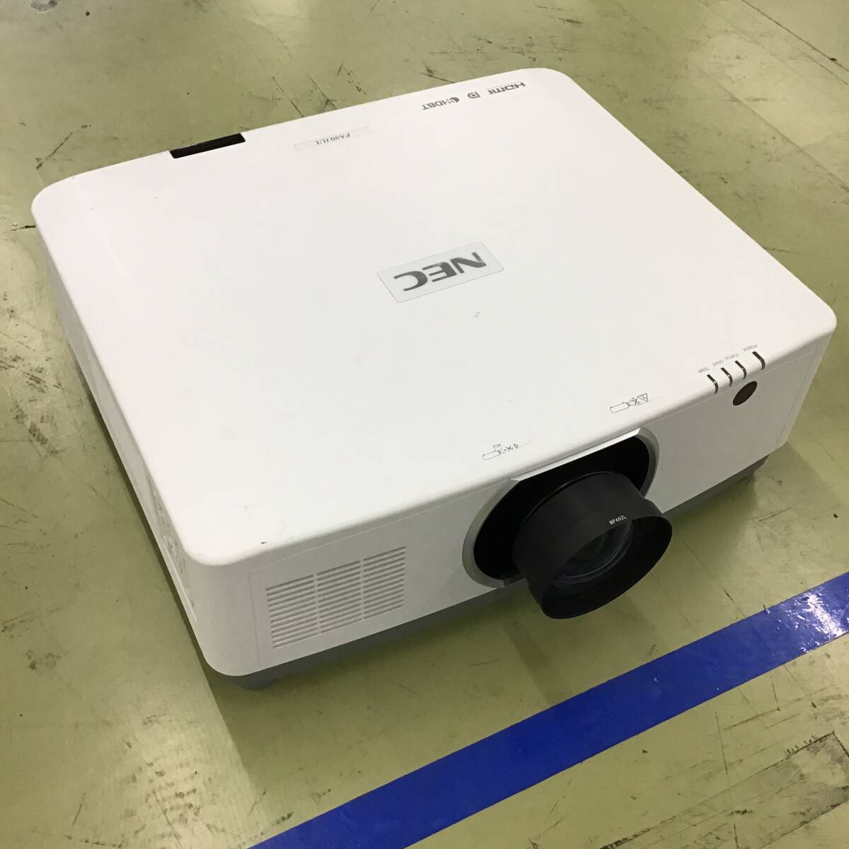 NEC ViewLight NP-PA803UL Projector with NP40ZL Lens 8000lm WUXGA [m1236176088]