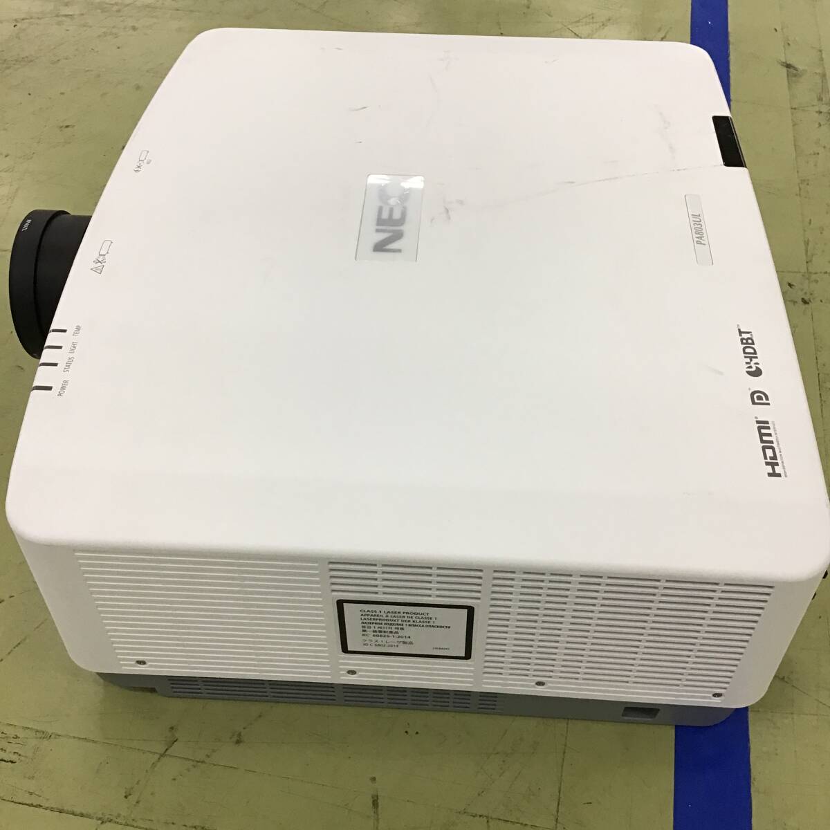 NEC ViewLight NP-PA803UL Projector with NP40ZL Lens 8000lm WUXGA [n1236178672]