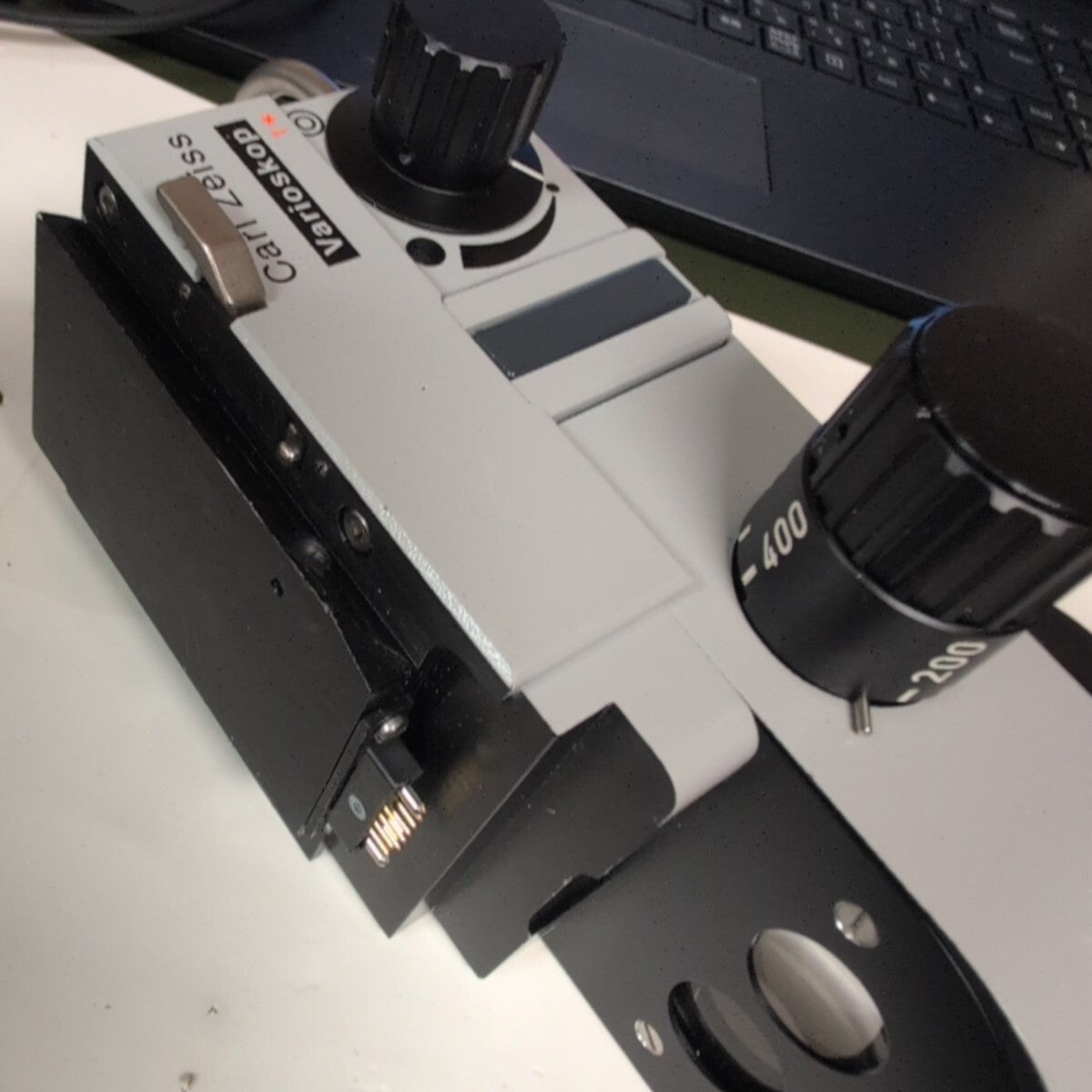 Carl Zeiss Varioskop Microscope Variable Focus Objective Lens T* Coating [d1236269382]