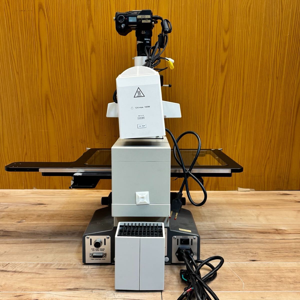 Olympus BH3-MJLT4 Industrial Microscope with Eyepiece and Objective Lenses [q1236911126]