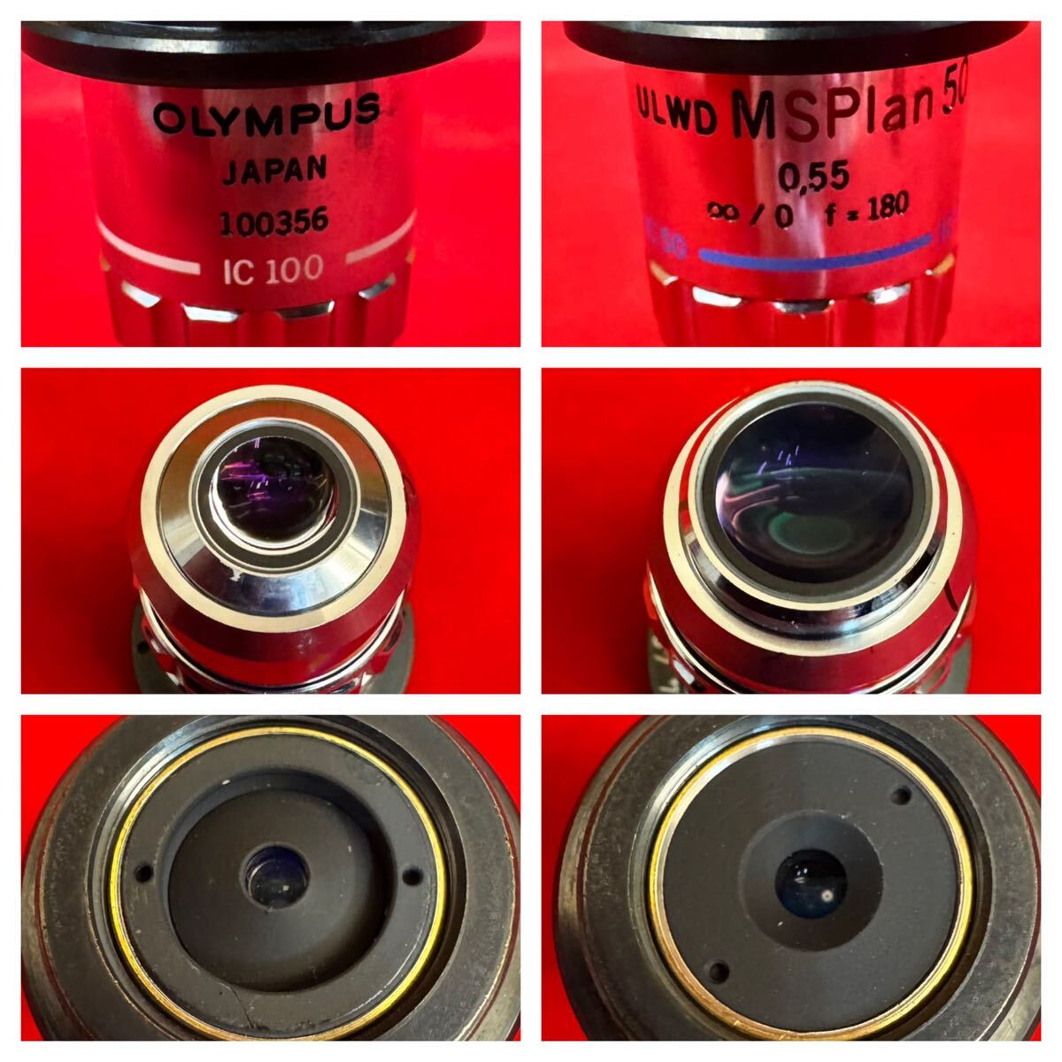 Olympus BH3-MJLT4 Industrial Microscope with Eyepiece and Objective Lenses [q1236911126]