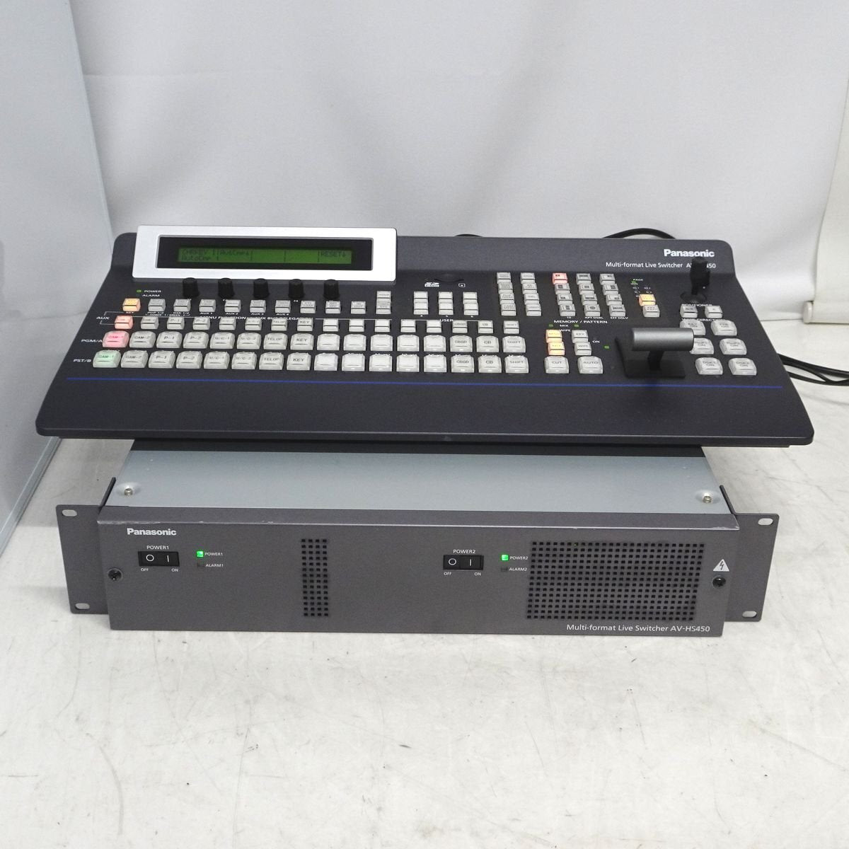 Panasonic AV-HS450 Multi-Format Live Switcher with Control Panel [f1236942031]