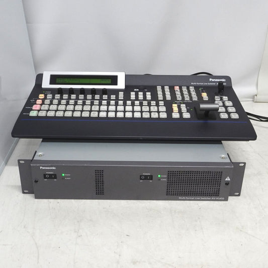 Panasonic AV-HS450 Multi-Format Live Switcher with Control Panel [f1236942031]