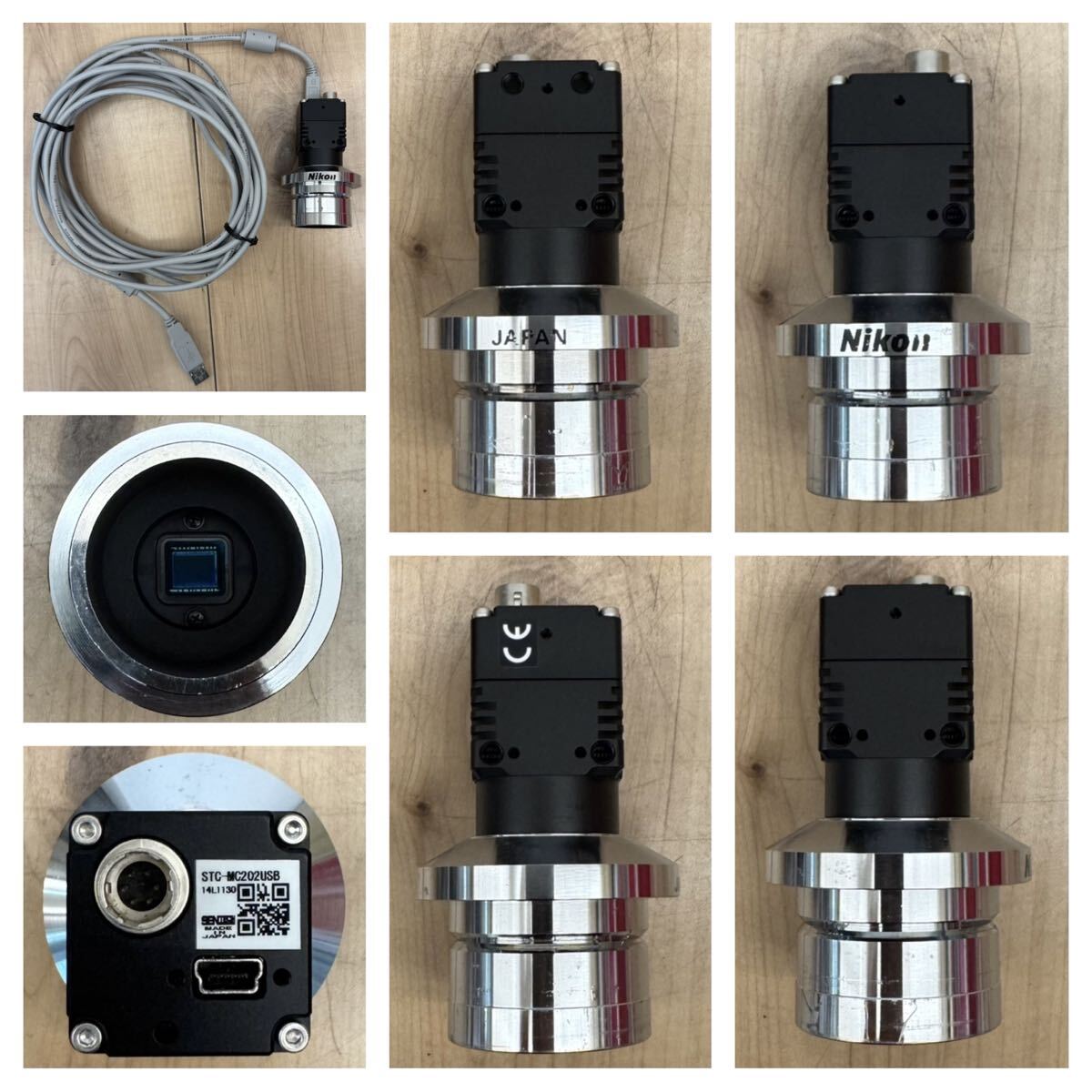 Nikon Eclipse L200 Industrial Microscope with Eyepiece and Objective Lenses [u1237016971]