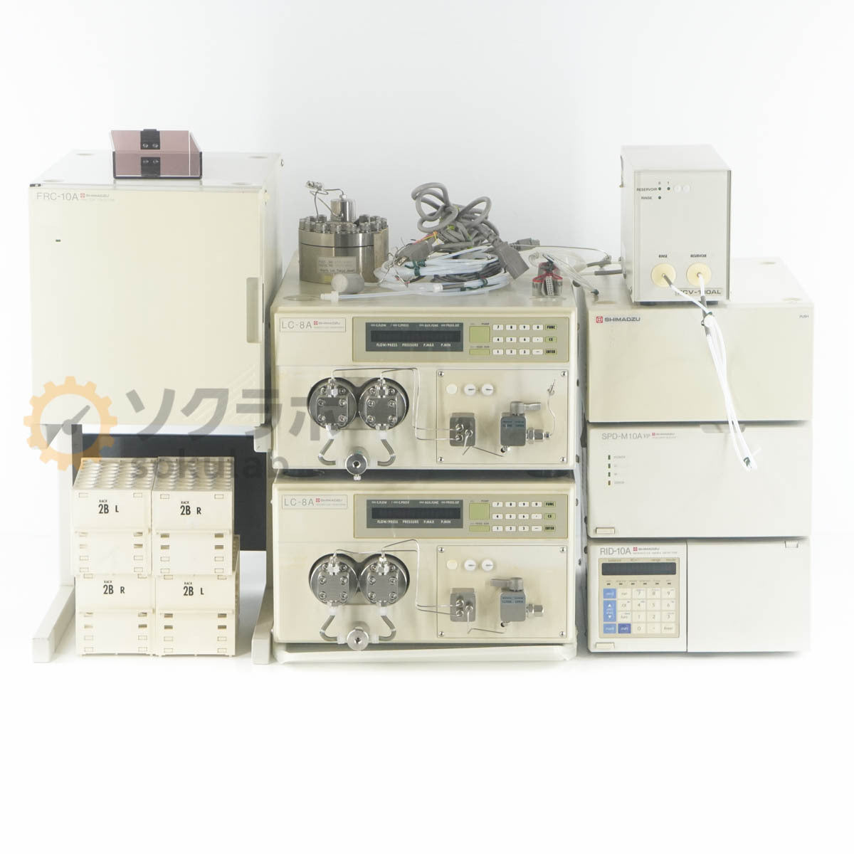 Shimadzu HPLC System LC-8A FRC-10A RID-10A SPD-M10AVP FCV-130AL [l1237103878]