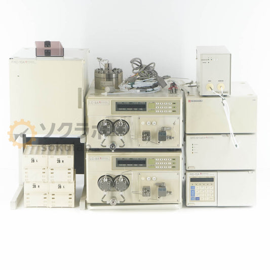Shimadzu HPLC System LC-8A FRC-10A RID-10A SPD-M10AVP FCV-130AL [l1237103878]