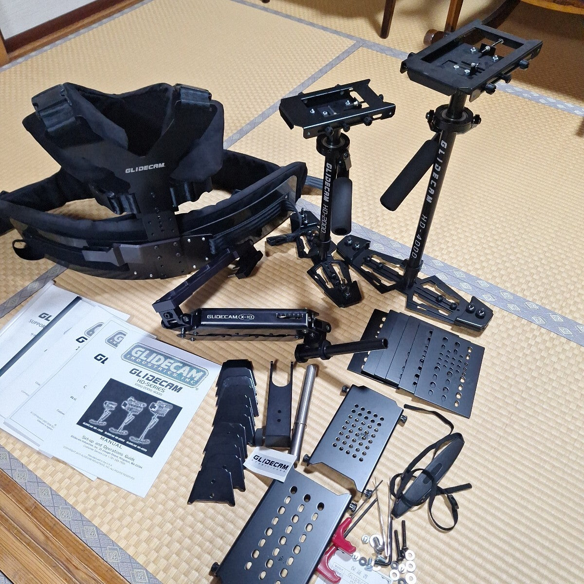Glidecam X-10 Vest and Arm with HD-4000 HD-2000 Stabilizer Set [j1237198784]
