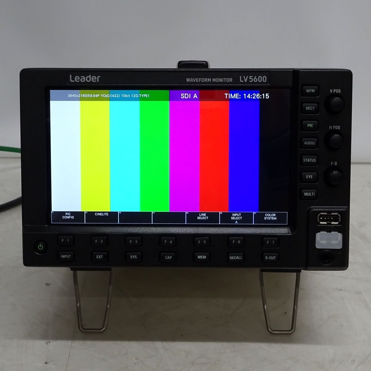 Leader LV5600 Waveform Monitor 4K 12G-SDI [h1237463477]