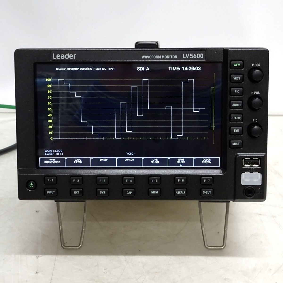 Leader LV5600 Waveform Monitor 4K 12G-SDI [h1237463477]