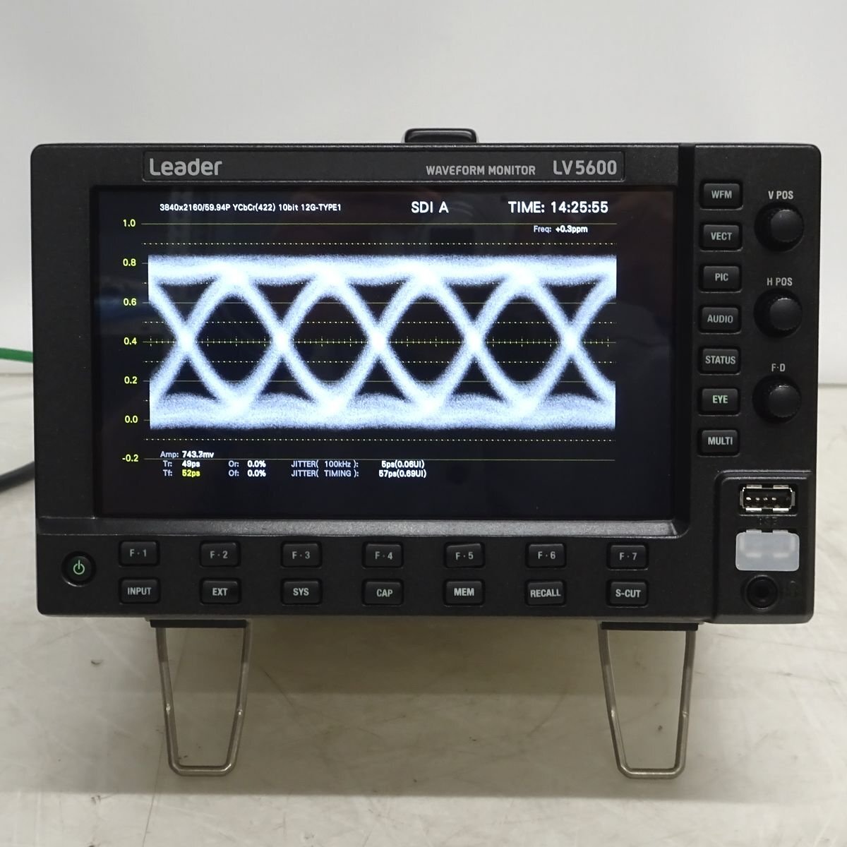Leader LV5600 Waveform Monitor 4K 12G-SDI [h1237463477]