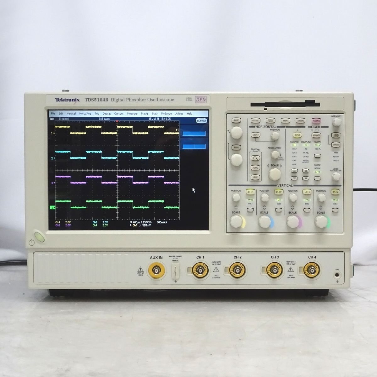 Tektronix TDS5104B Digital Oscilloscope 1GHz 5GS/s 4ch [g1237905045]