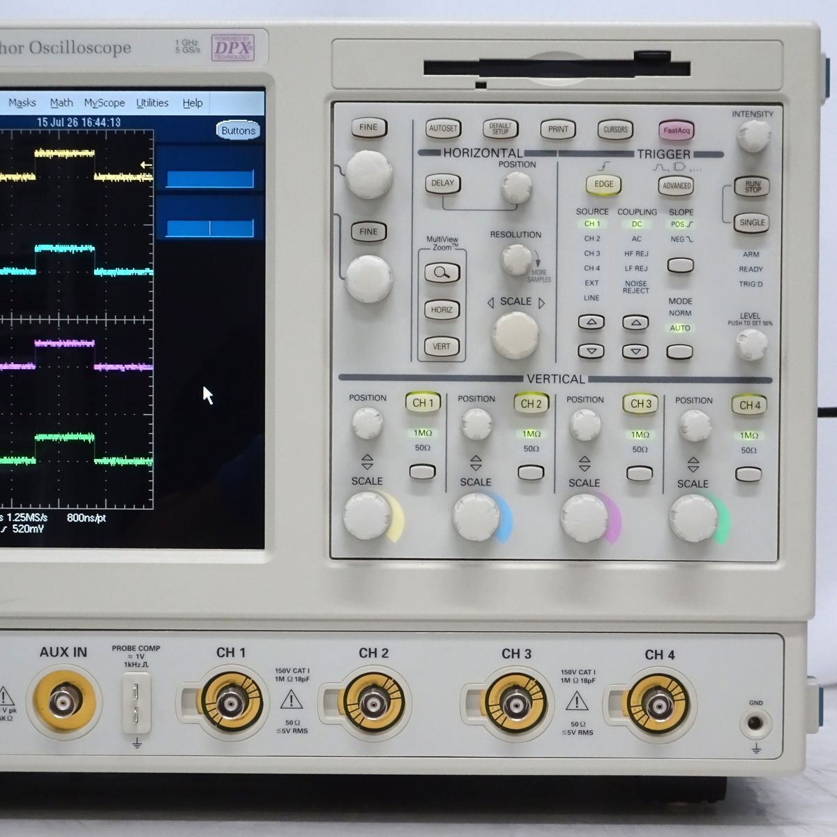 Tektronix TDS5104B Digital Oscilloscope 1GHz 5GS/s 4ch [g1237905045]