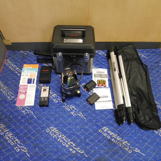 Tajima ZEROG2LN-KJC Green Laser Level with Receiver and Tripod (as-is) [s1238292458]