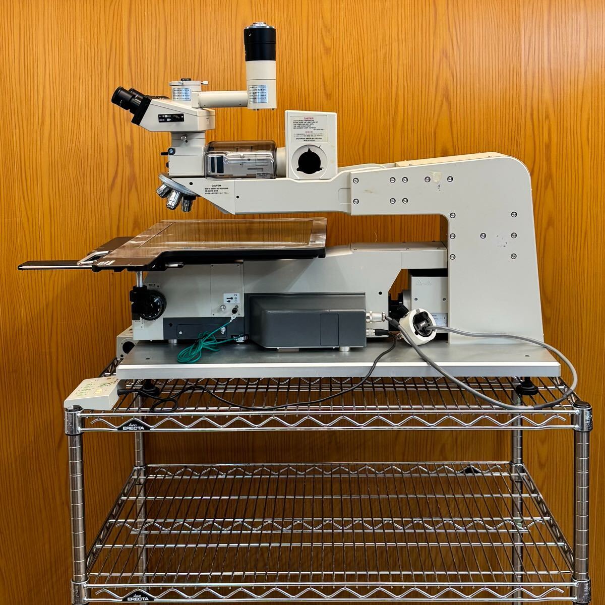 Olympus BH2-UMA BH2-HLSH Industrial Microscope with Eyepiece and Objective Lenses [x1238286626]