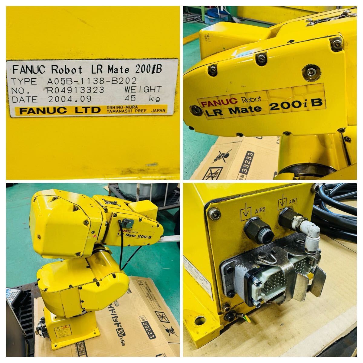 FANUC LR Mate 200iB A05B-1138-B202 Robot with R-J3iB Mate Controller [h1238588540]