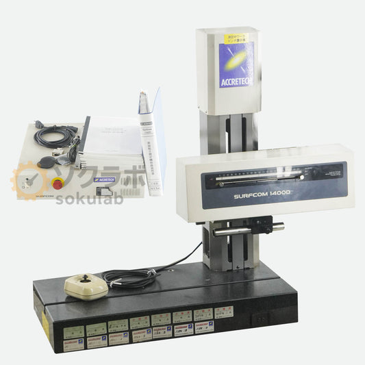 TOKYO SEIMITSU SURFCOM 1400D Surface Roughness Tester with Power Cord and Manual [t1238905424]