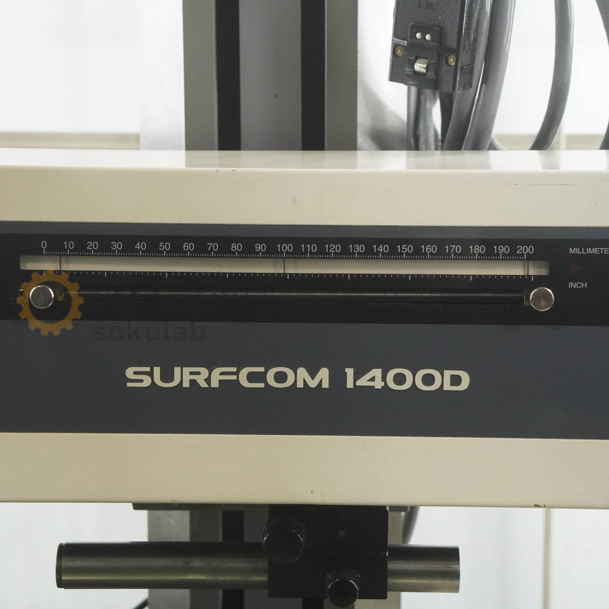 TOKYO SEIMITSU SURFCOM 1400D Surface Roughness Tester with Power Cord and Manual [t1238905424]