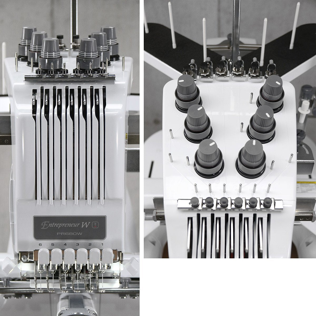 Brother PR680W Commercial Embroidery Machine 6-Needle Single Head [1239142171]