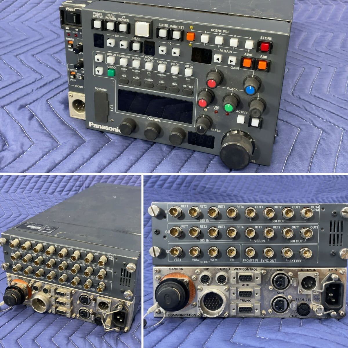 Panasonic AK-HC3500 AK-HCU935 AK-HRP930 Set (as-is) [u1239179139]