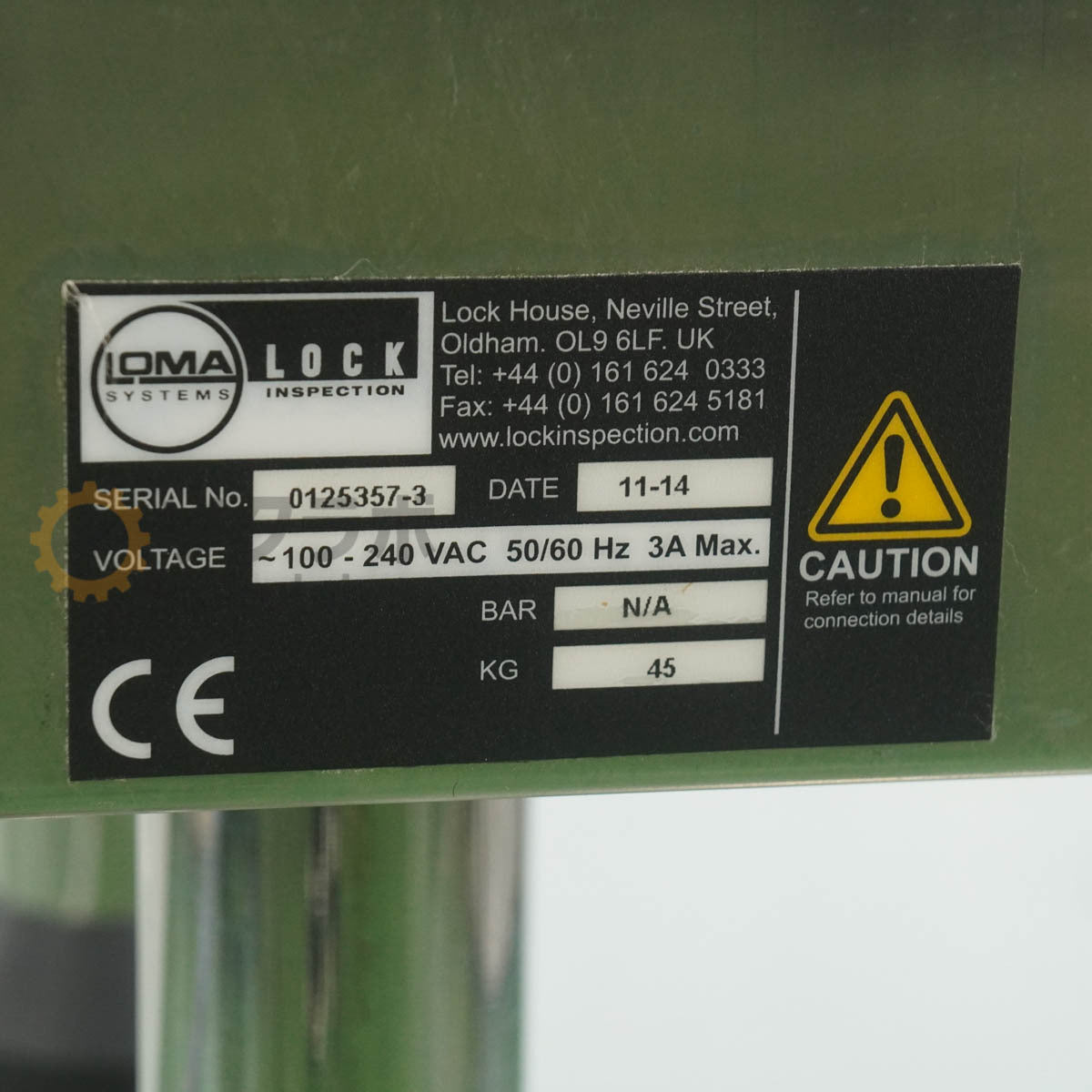 Lock Inspection Systems Insight VFD Metal Detector [k1239178631]