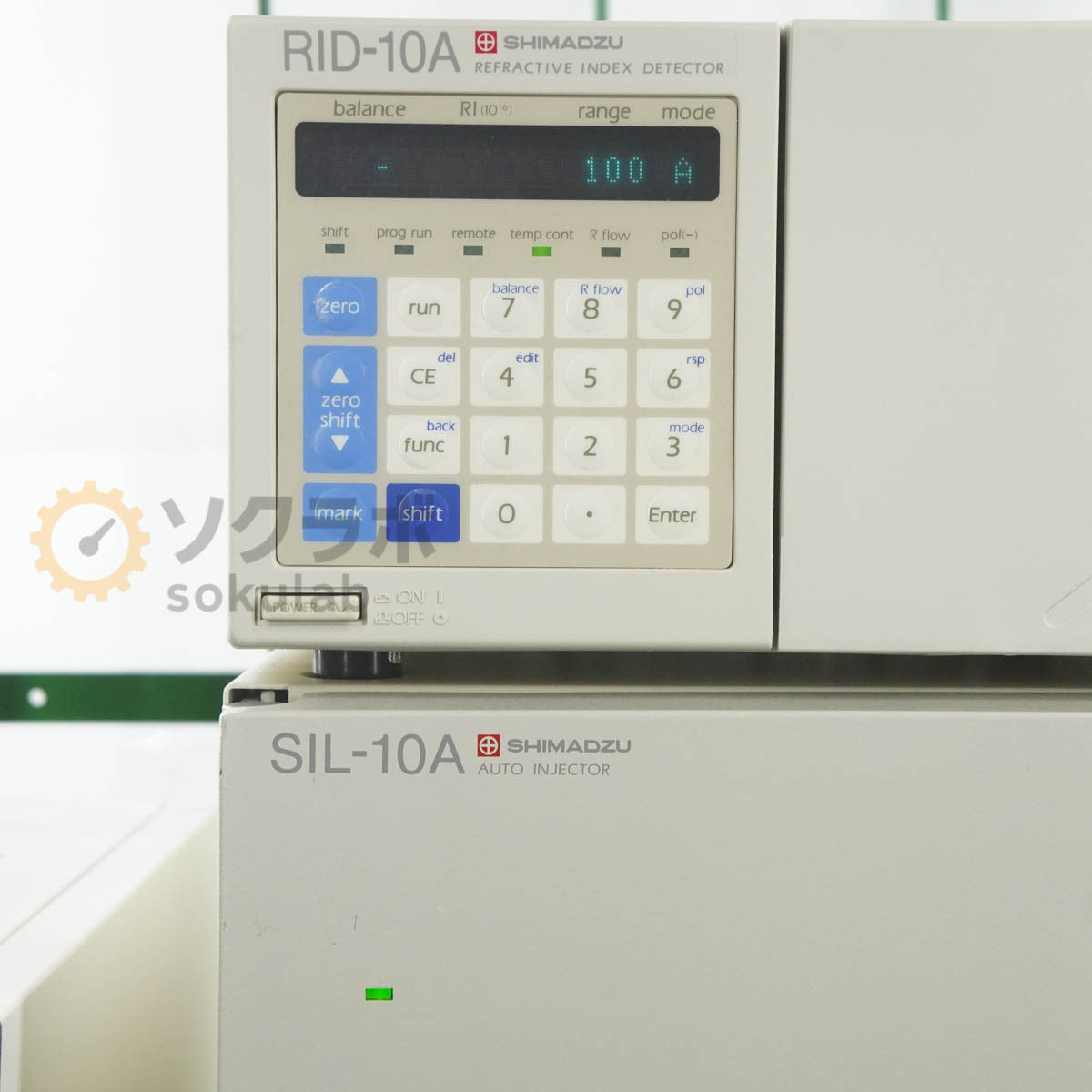 Shimadzu HPLC System LC-10AD SPD-10A RID-10A SIL-10A CTO-10AC [b1239172278]