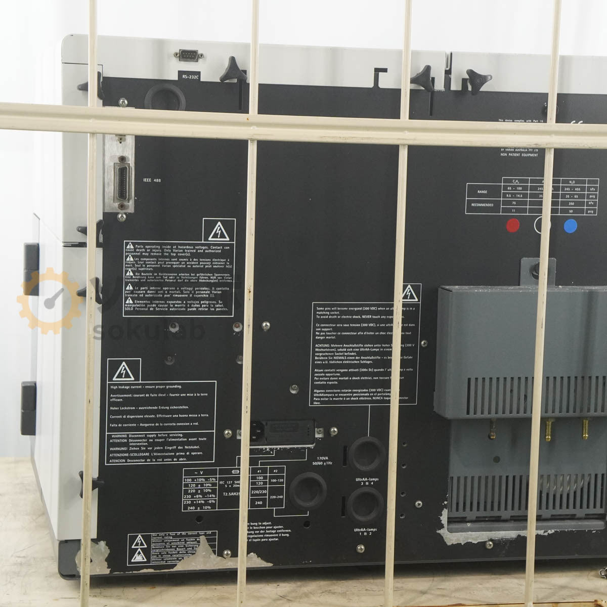 Varian SpectrAA 55B Atomic Absorption Spectrometer [f1239174629]
