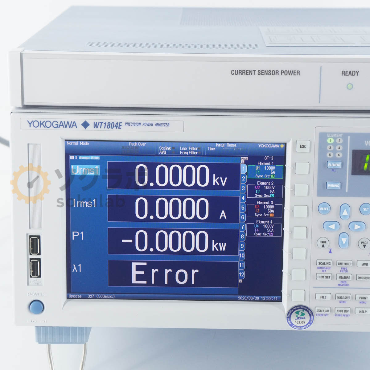 Yokogawa WT1804E Precision Power Analyzer [f1239180605]