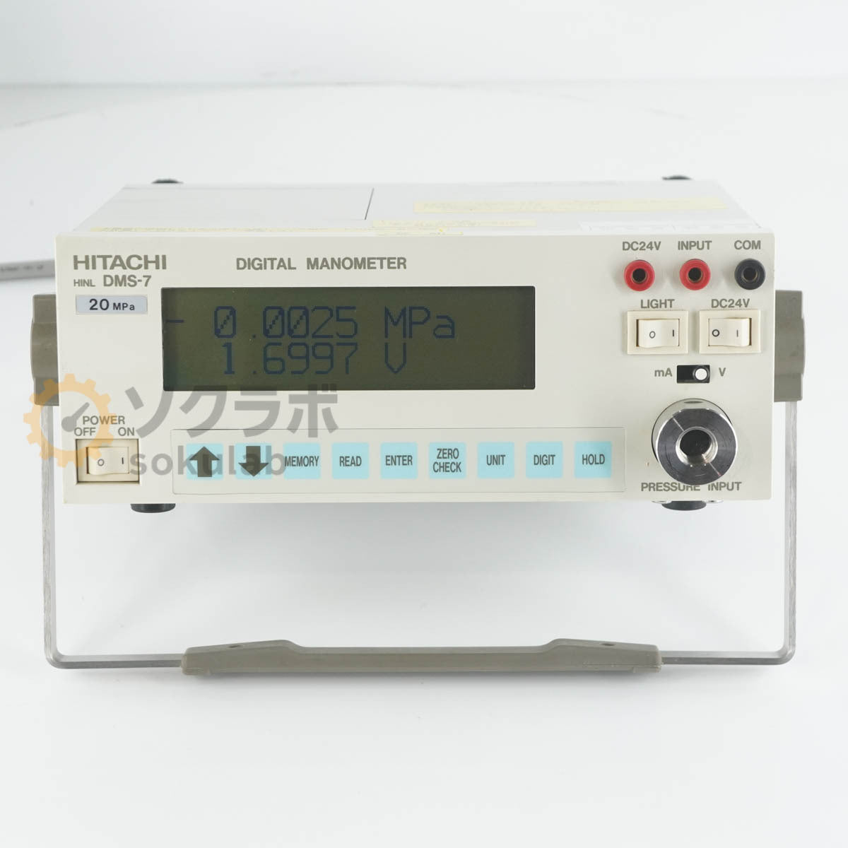 Hitachi DMS-7-20M Digital Manometer [h1239174087]