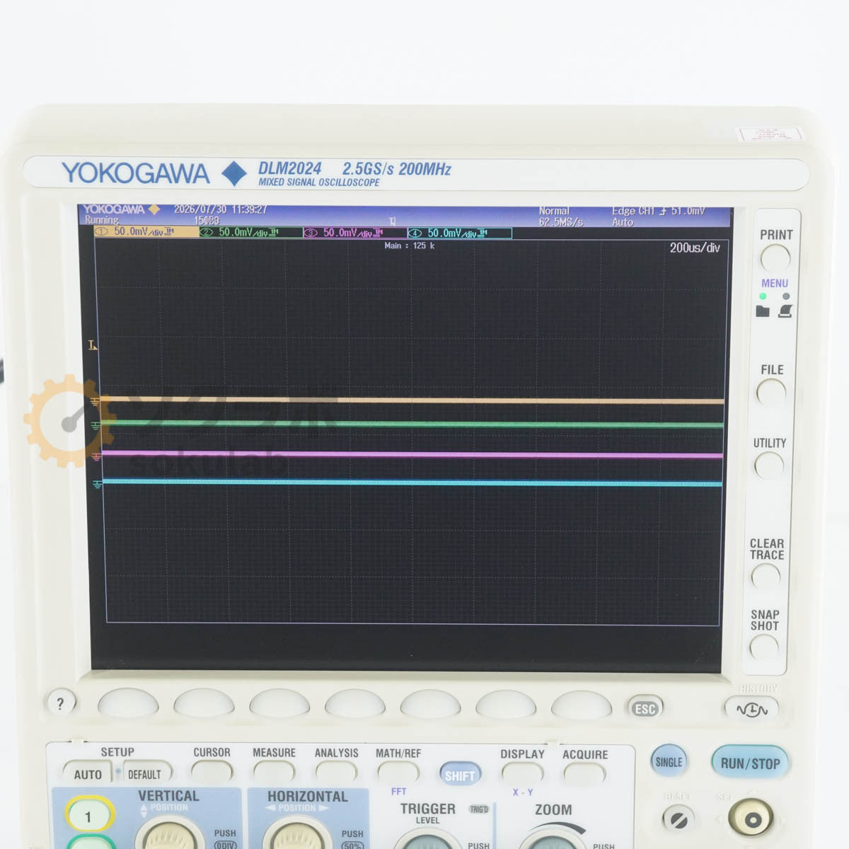 Yokogawa DLM2024 Mixed Signal Oscilloscope 200MHz 2.5GS/s [n1239190602]