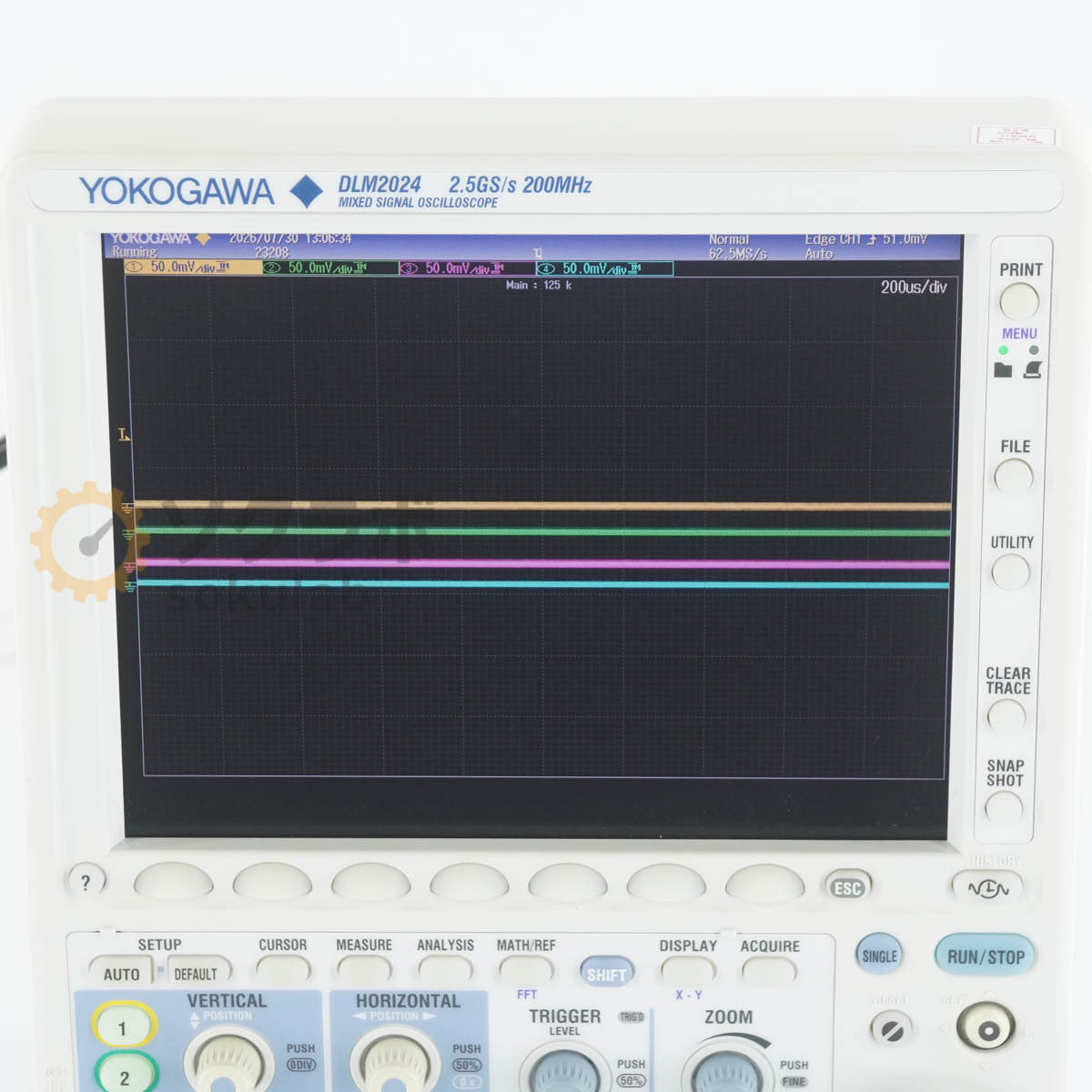 Yokogawa DLM2024 Mixed Signal Oscilloscope 200MHz 2.5GS/s [x1239178676]