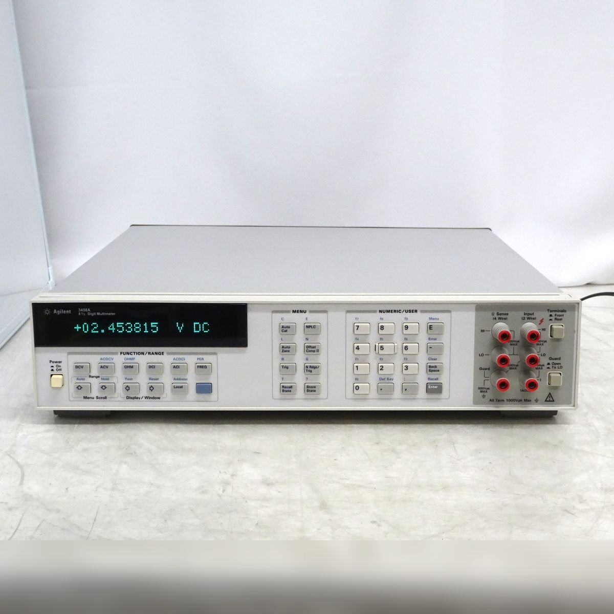 Agilent 3458A Digital Multimeter 8.5 Digit [x1239482045]
