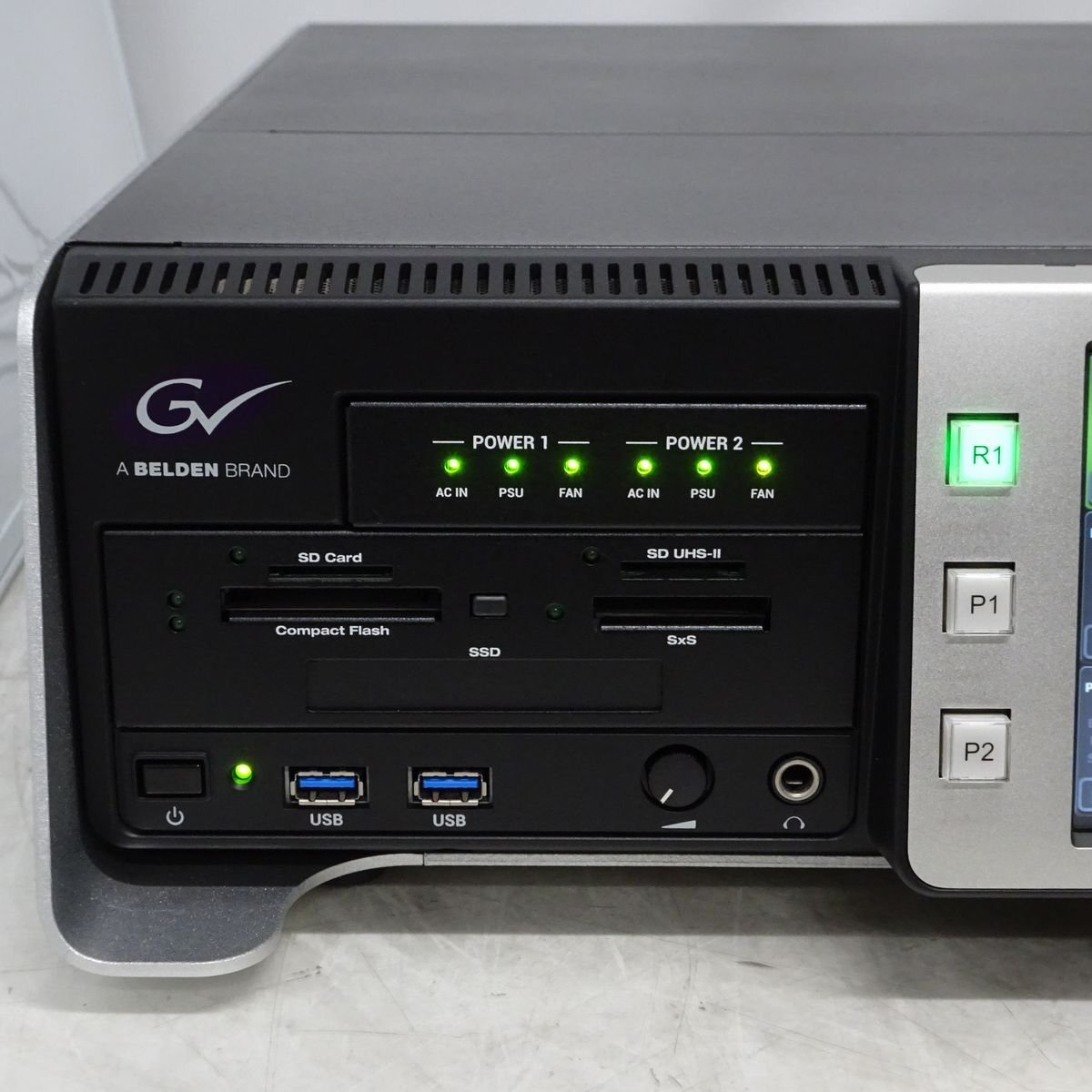 Grass Valley T2 4K Elite KTR4-ELT-CV40 Digital Disk Recorder 3G-SDI [j1239628881]