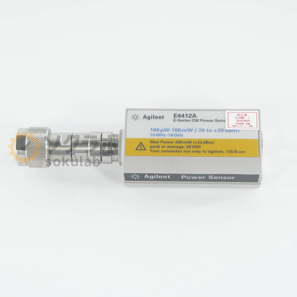 Agilent E4412A E-Series CW Power Sensor 10MHz-18GHz 100pW-100mW [f1239771374]