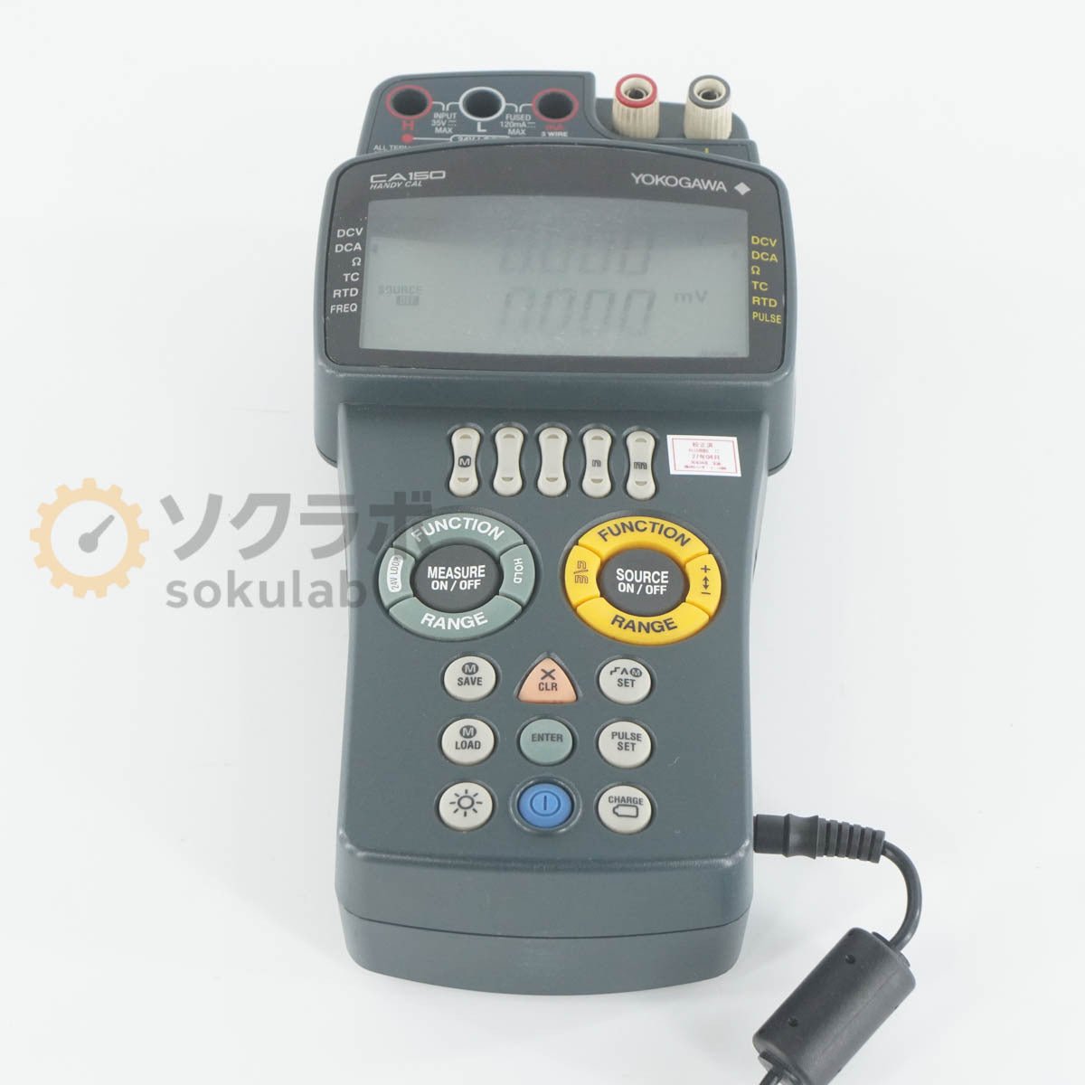 Yokogawa CA150 Handy Calibrator with AC Adapter and Manual [n1239776553]