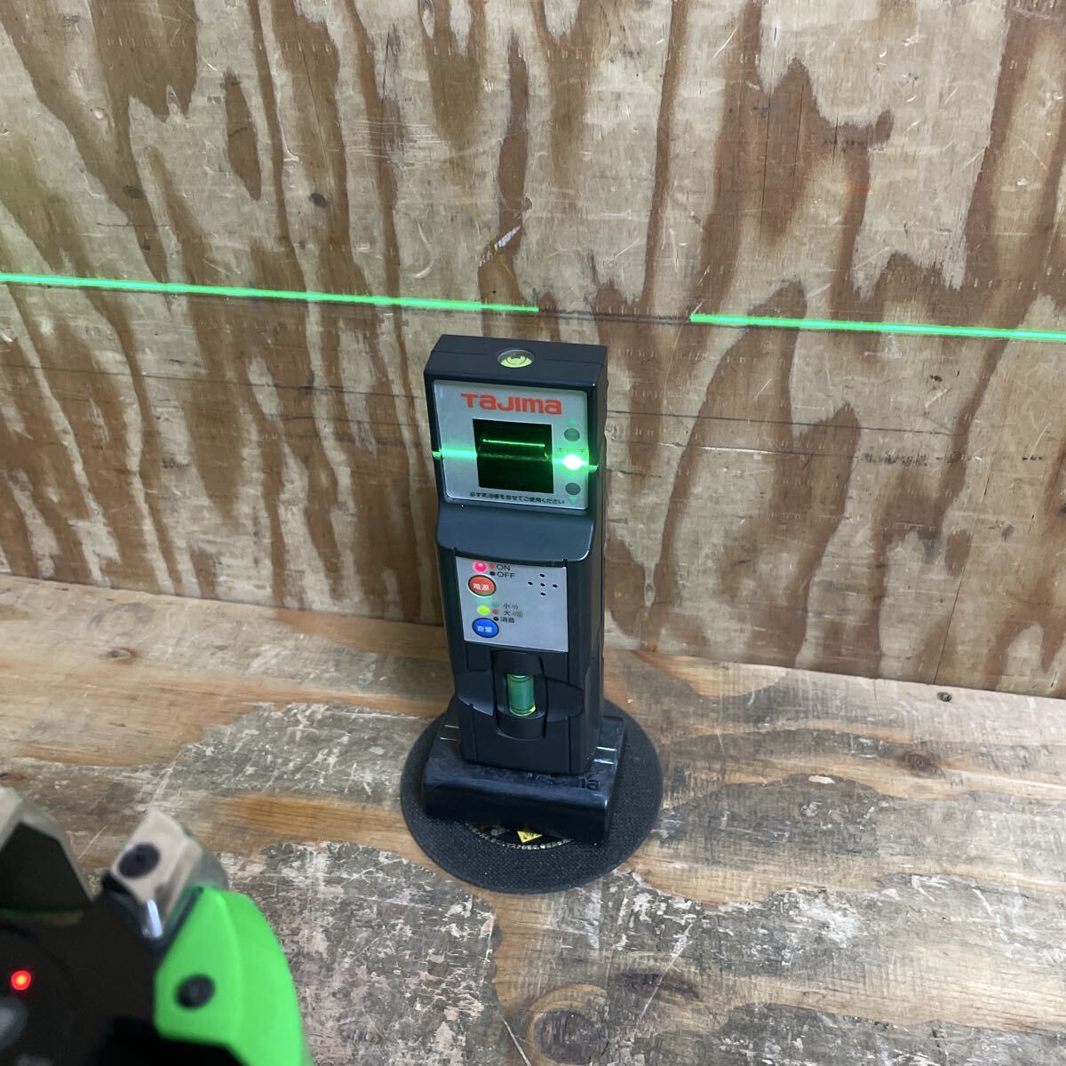 Tajima ZEROGS-KJC Laser Level Green Laser Full Line Cross with RCV-G 12 pcs [v1240002063]