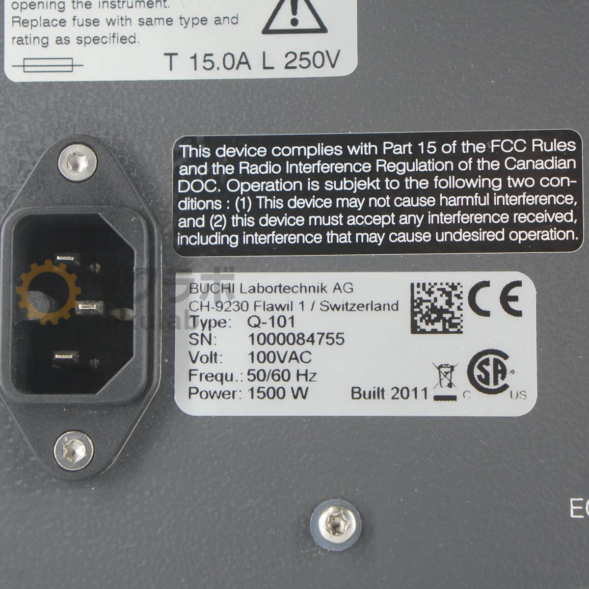 BUCHI Q-101 Syncore Multi-Sample Automatic Concentrator [u1240028939]