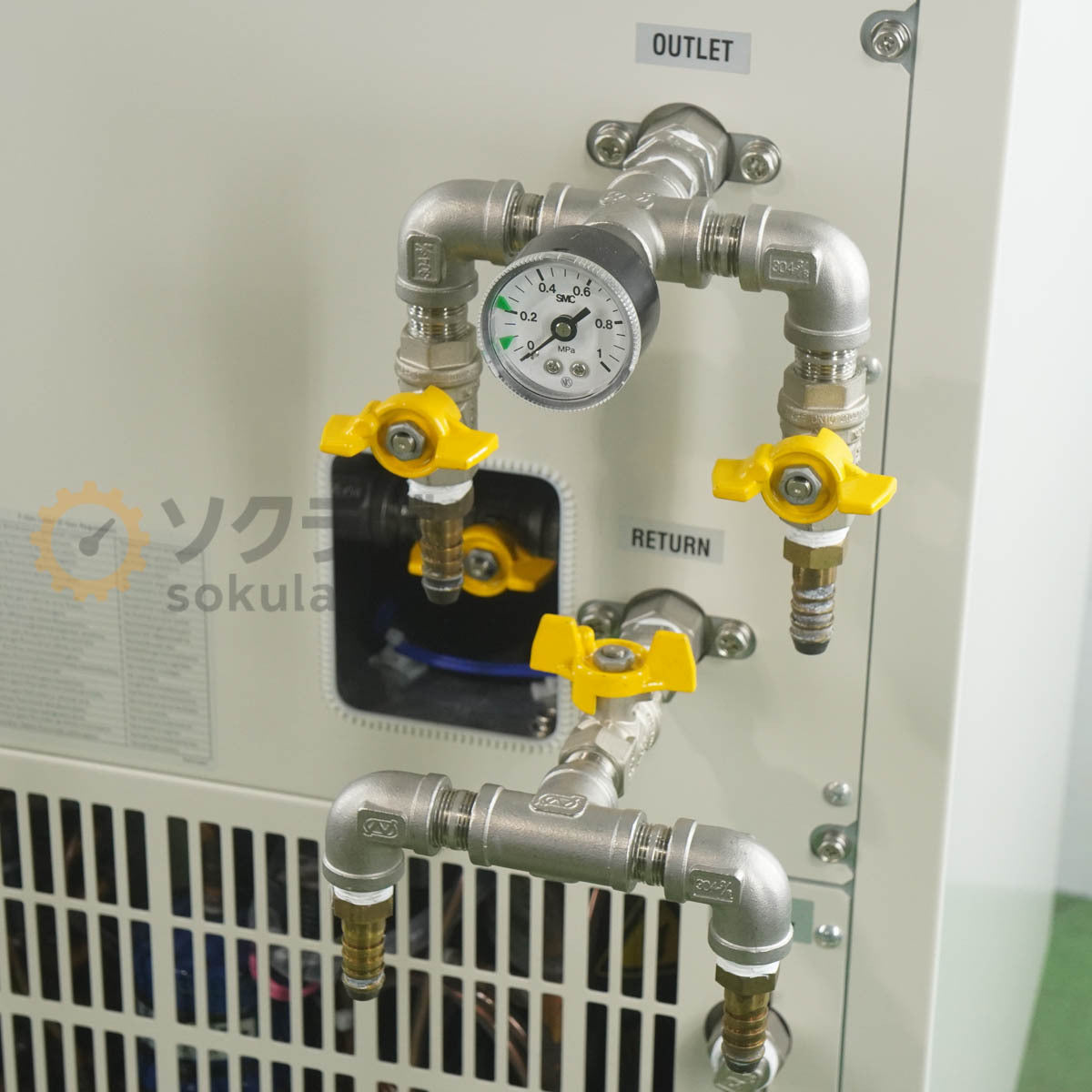 SMC HRG002-A THERMO COOLER Circulating Liquid Temperature Control Unit Single Phase 200V [1241550145]