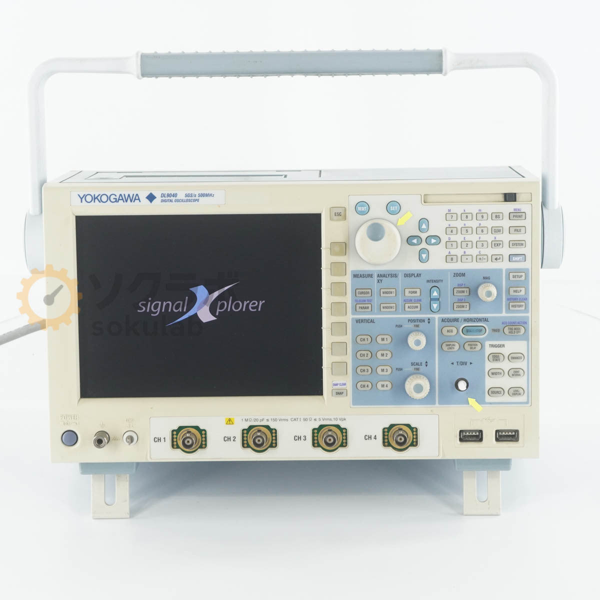 Yokogawa DL9040 Digital Oscilloscope 500MHz 5GS/s [f1240035413]