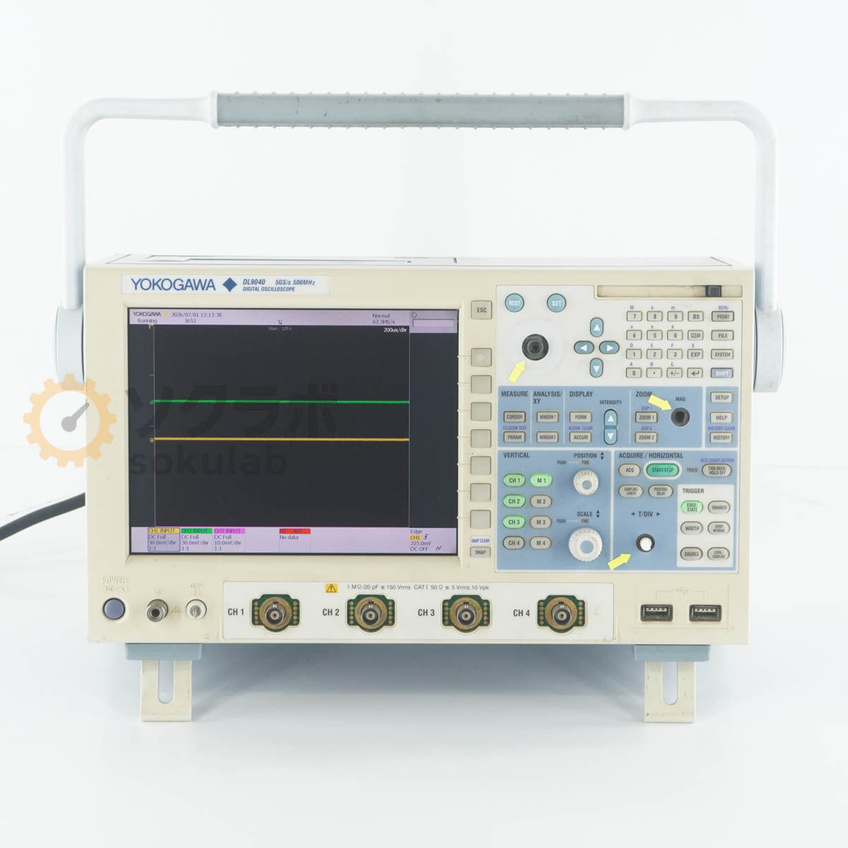 Yokogawa DL9040 Digital Oscilloscope 500MHz 5GS/s [n1240033537]
