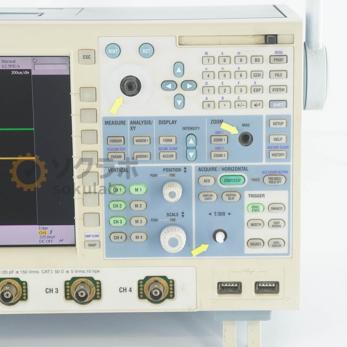 Yokogawa DL9040 Digital Oscilloscope 500MHz 5GS/s [n1240033537]