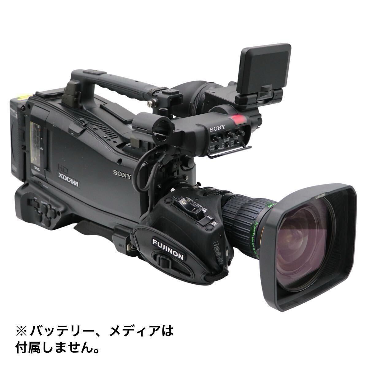 Sony XDCAM PXW-X500 Camcorder with HDVF-EL30 Viewfinder and Fujinon HA13x4.5BERD-S58B Lens [q1240094086]