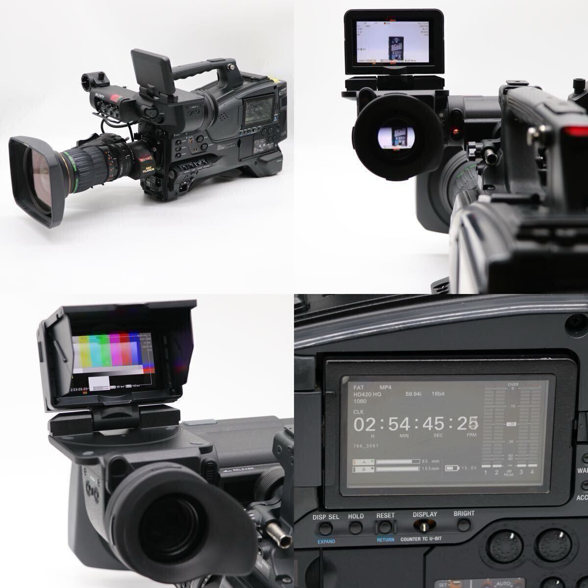 Sony XDCAM PXW-X500 Camcorder with HDVF-EL30 Viewfinder and Fujinon HA13x4.5BERD-S58B Lens [q1240094086]