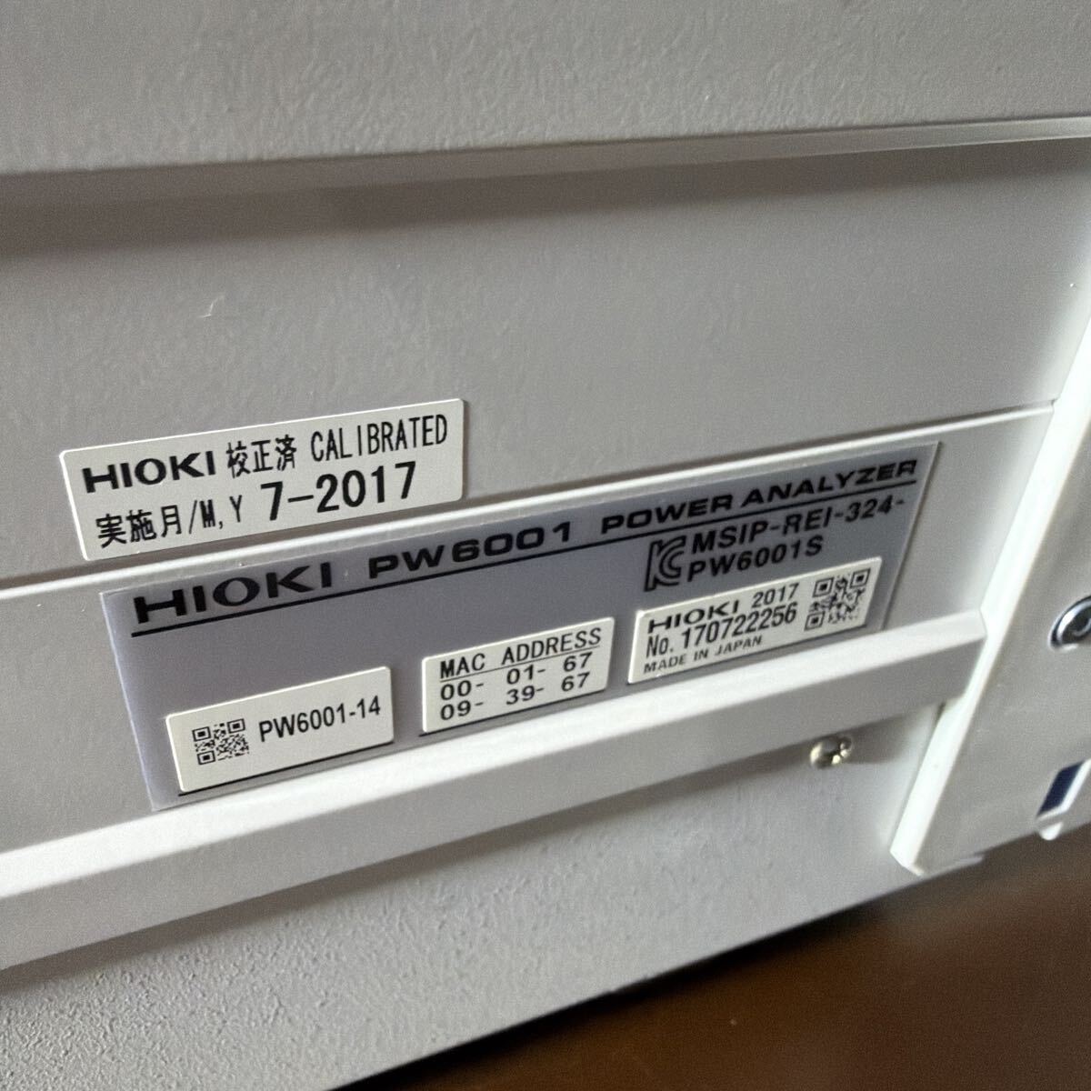 Hioki PW6001 [j1240160135]
