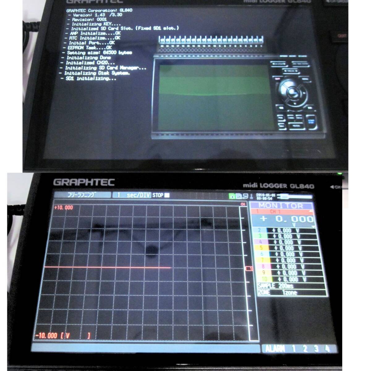 GRAPHTEC GL840 Data Logger [s1240420468]