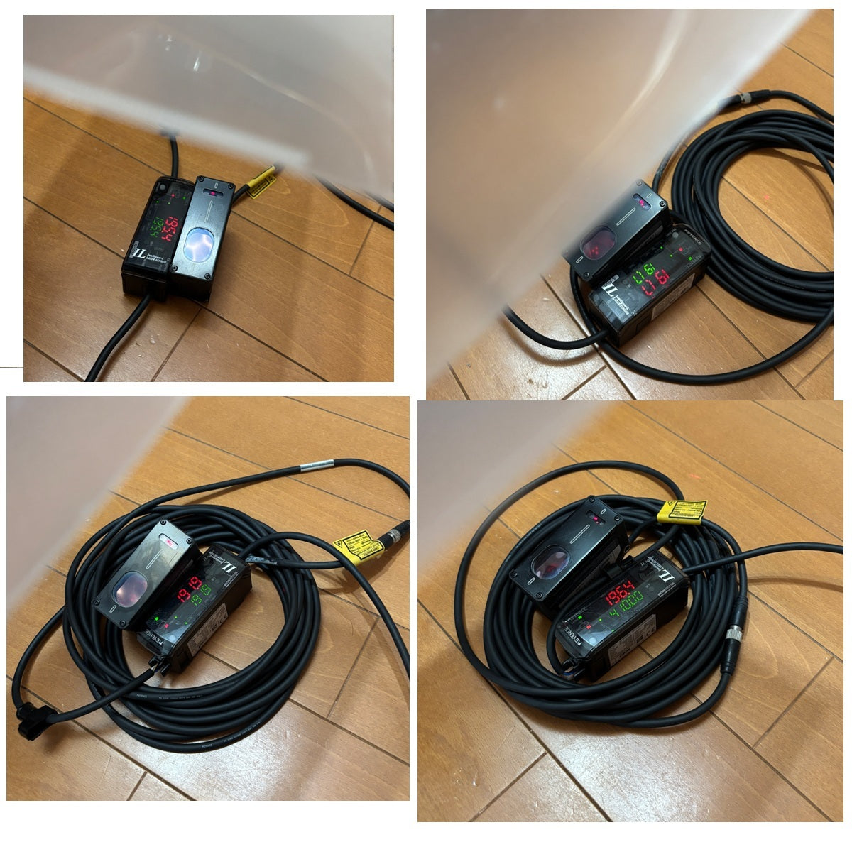 Keyence IL-1000 IL-600 OP-87057 CMOS Laser Sensor Set of 4 [1240440870]